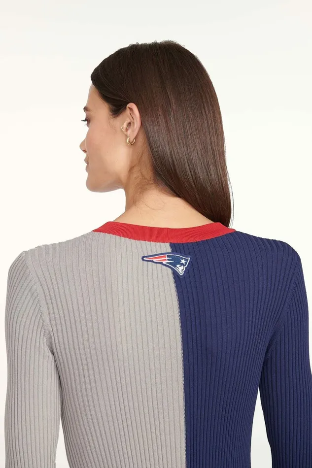 STAUD THE NFL SHOKO SWEATER New England Patriots Women Dresses STAUD THE NFL SHOKO SWEATER New England Patriots Women Dresses