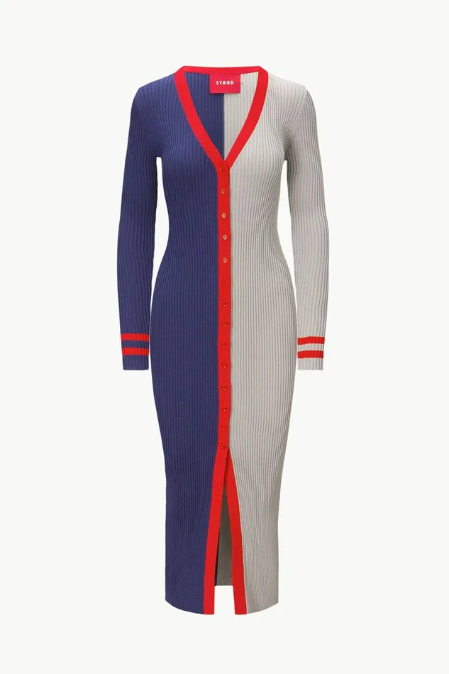 STAUD THE NFL SHOKO SWEATER New England Patriots Women Dresses STAUD THE NFL SHOKO SWEATER New England Patriots Women Dresses