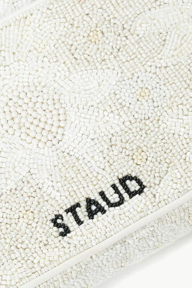 STAUD TOMMY BEADED BAG Garden Party Women Shoulder STAUD TOMMY BEADED BAG Garden Party Women Shoulder
