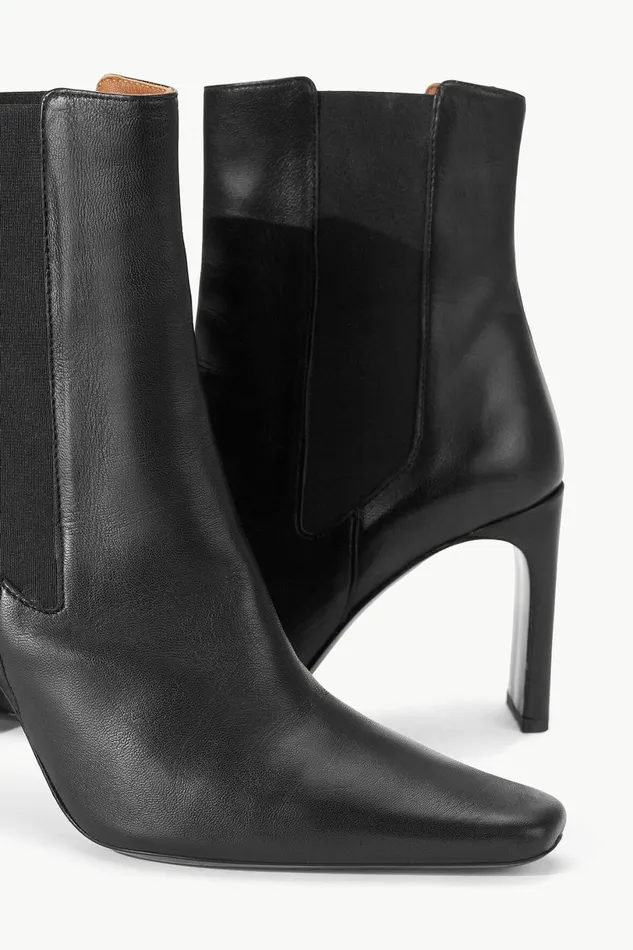 STAUD WALLY HIGH HEEL ANKLE BOOT Black Women Boots STAUD WALLY HIGH HEEL ANKLE BOOT Black Women Boots