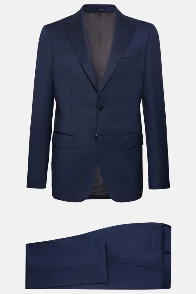 Suits Men Boggi Milano Navy Pinpoint Pure Wool Suit Navy Blue Suits Men Boggi Milano Navy Pinpoint Pure Wool Suit Navy Blue