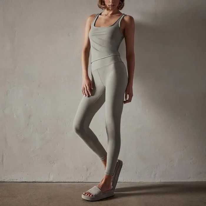 Sweat TopsBottoms Women James Perse High Rise Yoga Legging Olympic Grey