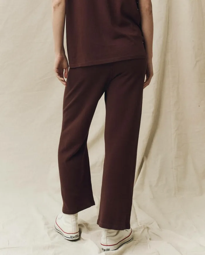 Sweatpants Women The Great The Lap Sweatpant Solid Toasted Walnut Sweatpants Women The Great The Lap Sweatpant Solid Toasted Walnut
