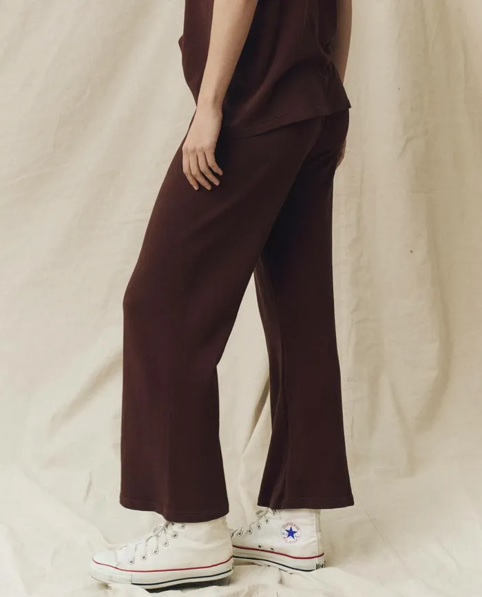 Sweatpants Women The Great The Lap Sweatpant Solid Toasted Walnut Sweatpants Women The Great The Lap Sweatpant Solid Toasted Walnut