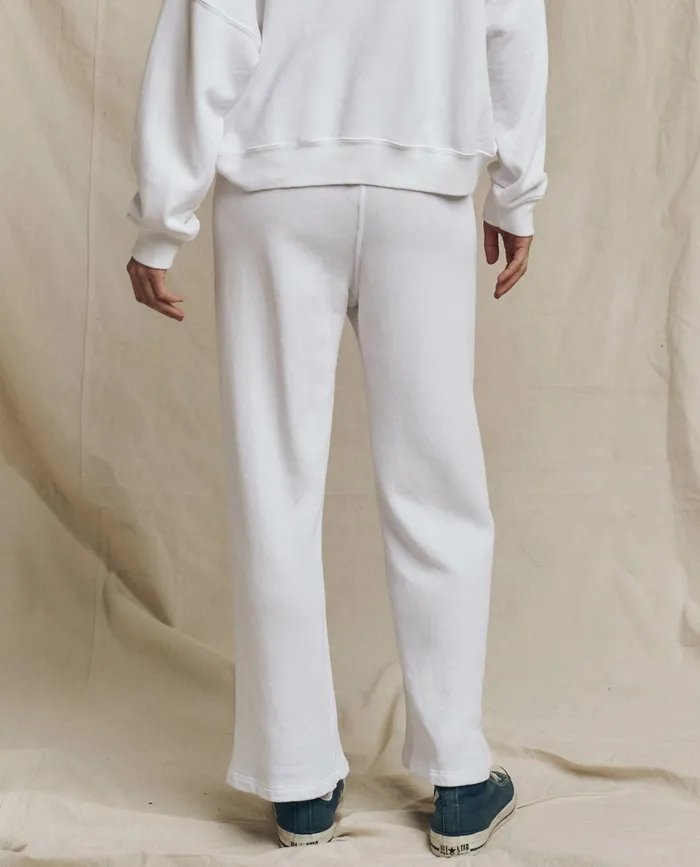 Sweatpants Women The Great The Lap Sweatpant Solid True White Sweatpants Women The Great The Lap Sweatpant Solid True White