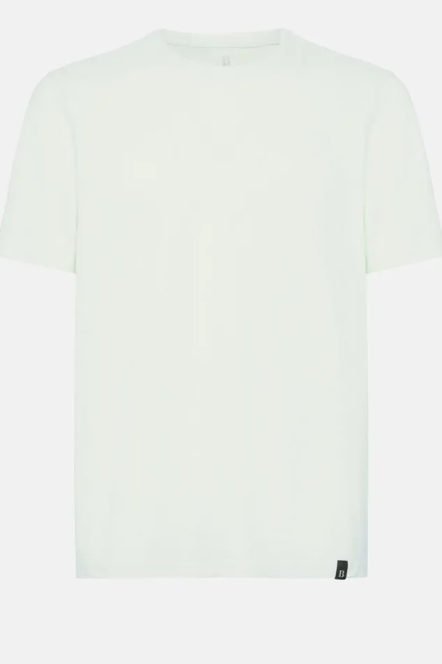 TShirts Men Boggi Milano TShirt In Cotton Slub Jersey Light Green TShirts Men Boggi Milano TShirt In Cotton Slub Jersey Light Green