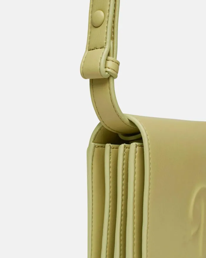 The Concertina Lime Acc MenWomen Nanushka Bags