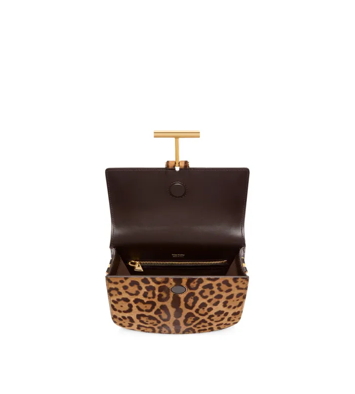 TOM FORD Cross Body Bags Women LEOPARD PRINT HAIR CALF AND SMOOTH LEATHER TARA MINI CROSSBODY Brown Beige TOM FORD Cross Body Bags Women LEOPARD PRINT HAIR CALF AND SMOOTH LEATHER TARA MINI CROSSBODY Brown Beige