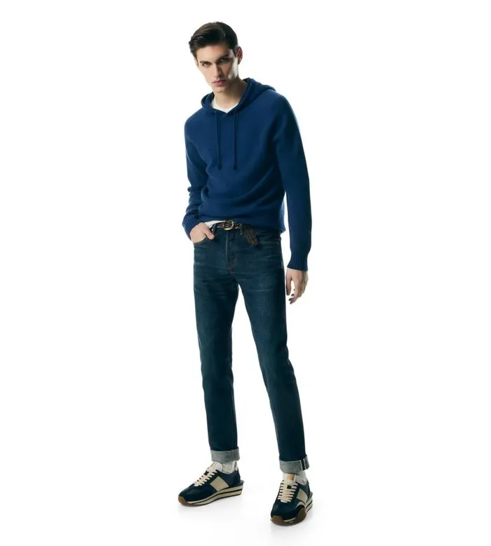 TOM FORD Knitwear Men SEAMLESS CASHMERE HOODIE TOM FORD Knitwear Men SEAMLESS CASHMERE HOODIE