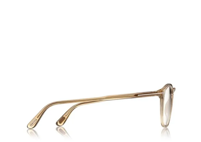 TOM FORD Optical Women SOFT ROUND OPTICAL FRAME Opal Honey TOM FORD Optical Women SOFT ROUND OPTICAL FRAME Opal Honey