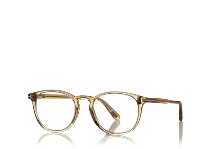 TOM FORD Optical Women SOFT ROUND OPTICAL FRAME Opal Honey TOM FORD Optical Women SOFT ROUND OPTICAL FRAME Opal Honey
