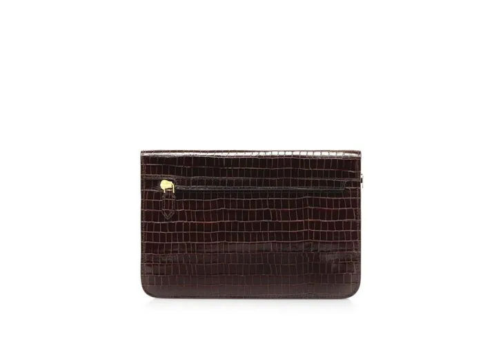 TOM FORD Small Leather Goods Men GLOSSY PRINTED CROC T PIN PORTFOLIO TOM FORD Small Leather Goods Men GLOSSY PRINTED CROC T PIN PORTFOLIO