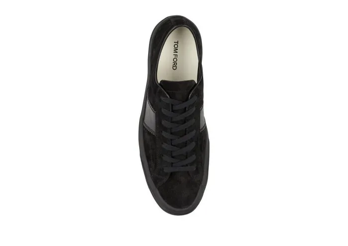 TOM FORD Sneakers Men CROSTA SUEDE CAMBRIDGE SNEAKERS Black TOM FORD Sneakers Men CROSTA SUEDE CAMBRIDGE SNEAKERS Black