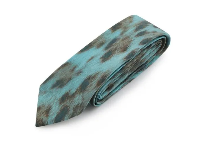 TOM FORD Ties and Bow Ties Men CHEETAH CREPE DE CHINE TIE TOM FORD Ties and Bow Ties Men CHEETAH CREPE DE CHINE TIE
