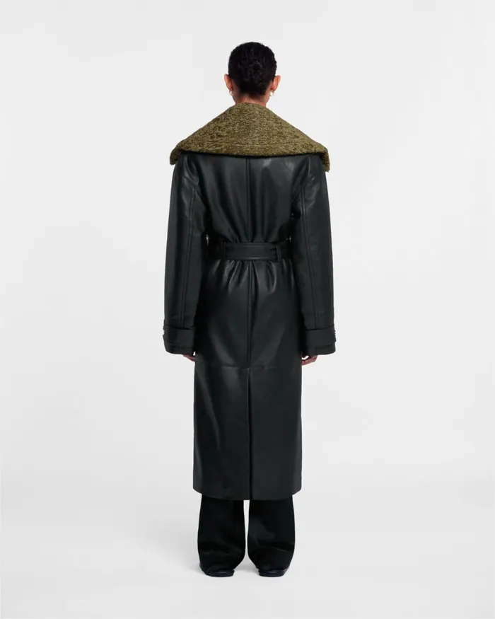 Travis Black Women Nanushka Outerwear Travis Black Women Nanushka Outerwear