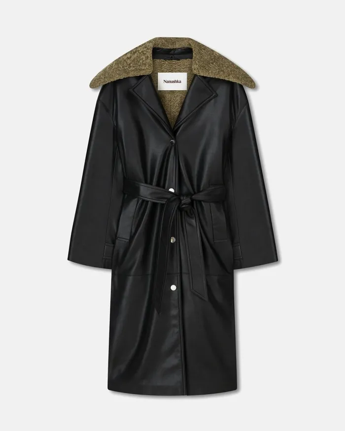Travis Black Women Nanushka Outerwear Travis Black Women Nanushka Outerwear