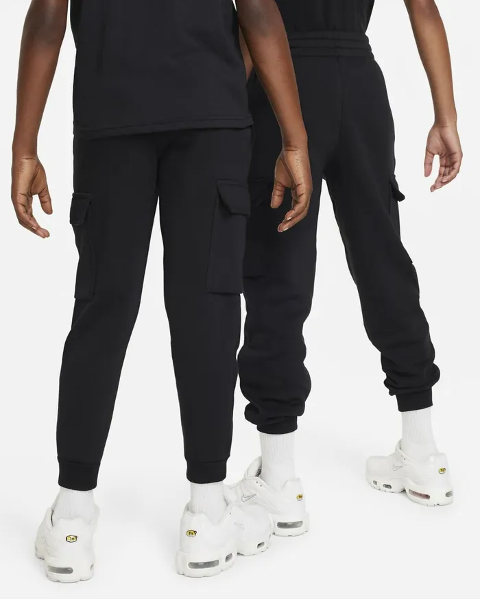 Trousers And Leggings Kids Nike Sportswear Club Fleece Blackblackwhite