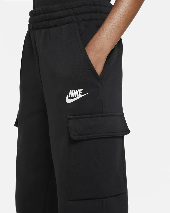 Trousers And Leggings Kids Nike Sportswear Club Fleece Blackblackwhite