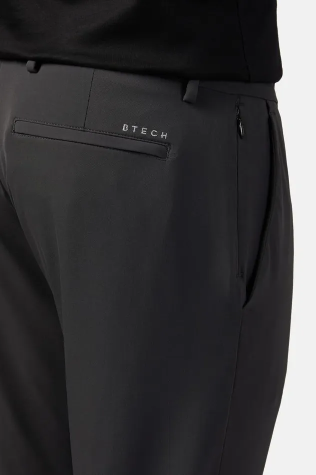Trousers Men Boggi Milano BTech Performance Stretch Nylon Trousers Charcoal Trousers Men Boggi Milano BTech Performance Stretch Nylon Trousers Charcoal