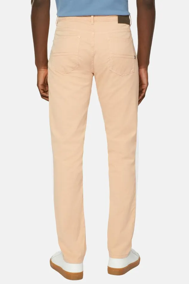 Trousers Men Boggi Milano Stretch CottonTencel Jeans Orange Trousers Men Boggi Milano Stretch CottonTencel Jeans Orange