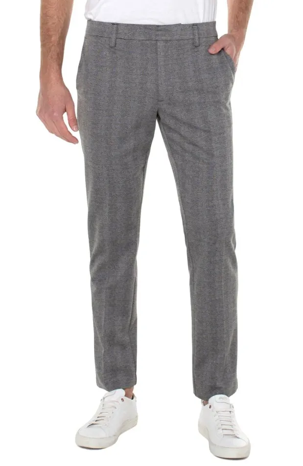 TROUSERS Men Liverpool Los Angeles TROUSER STRAIGHT Grey Multi