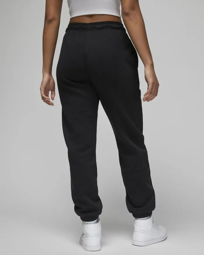 Trousers Women Nike Jordan Brooklyn Fleece Blackwhite
