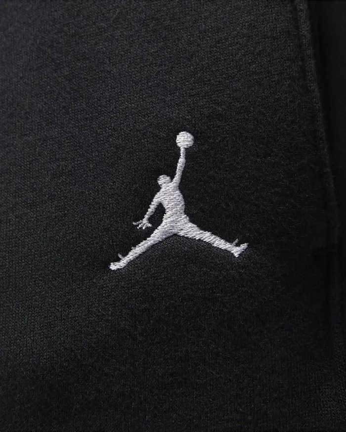 Trousers Women Nike Jordan Brooklyn Fleece Blackwhite