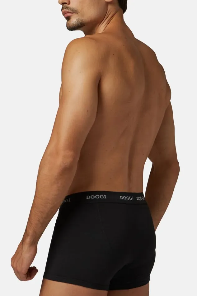 Underwear And Pajamas Men Boggi Milano Stretch Cotton Jersey Boxer Shorts Black Underwear And Pajamas Men Boggi Milano Stretch Cotton Jersey Boxer Shorts Black