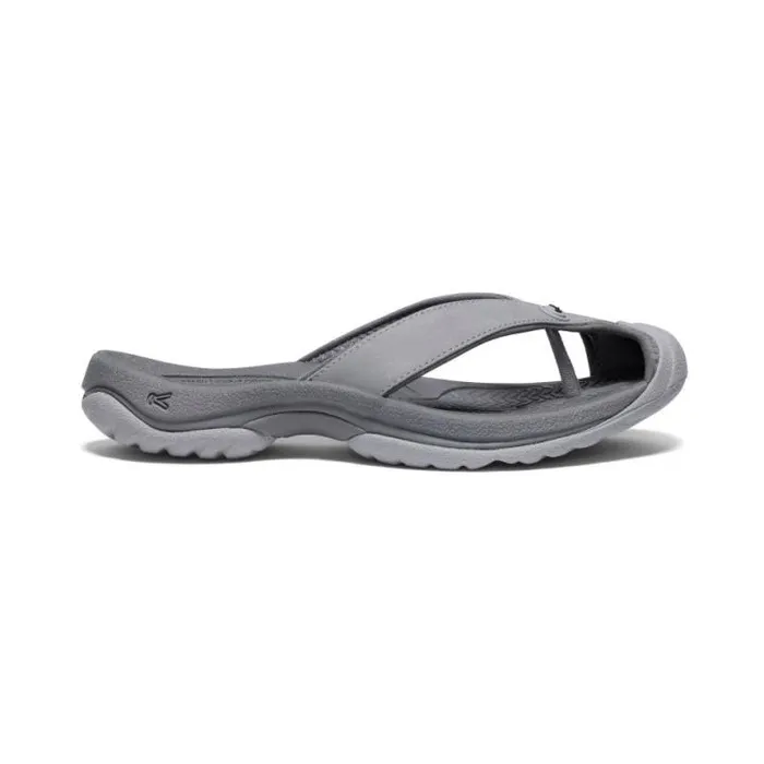 Waimea AlloyBlack Leather FlipFlop Women KEEN Water
