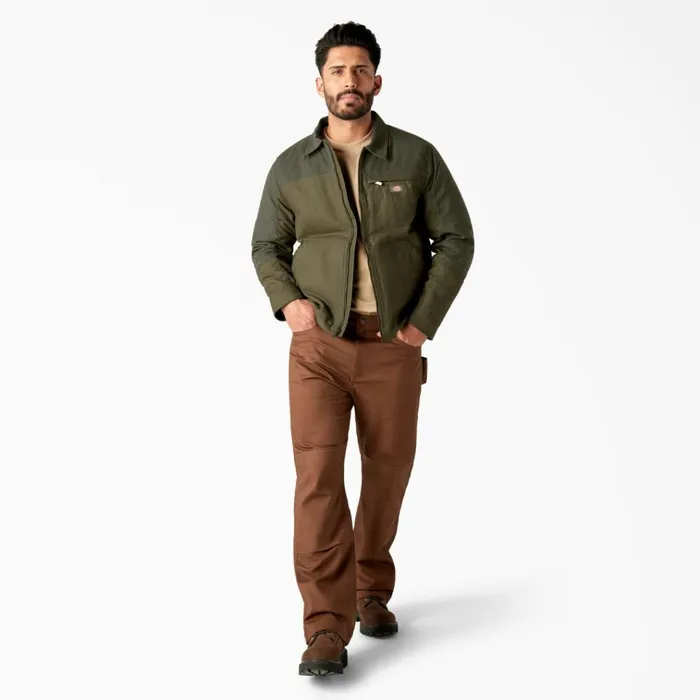 Waxed Canvas Service Jacket Moss Green Moss Green ms Men Dickies Outerwear Waxed Canvas Service Jacket Moss Green Moss Green ms Men Dickies Outerwear