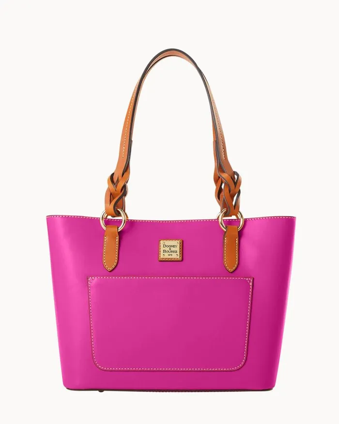 Wexford Leather Gretchen Tote Magenta Women Dooney and Bourke Totes