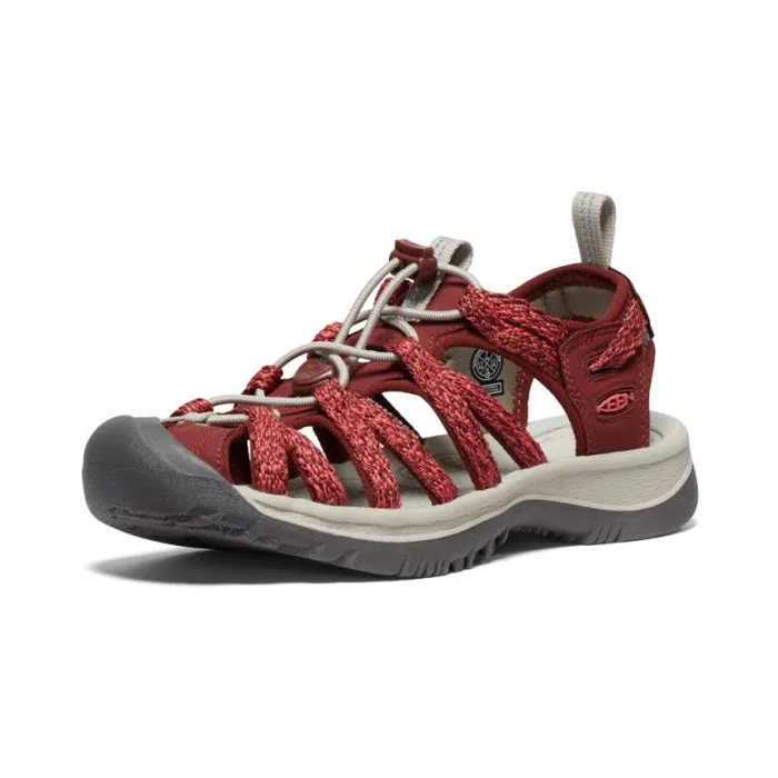 Whisper CayenneFired Brick Closed Toe Sandal Women KEEN Casual Whisper CayenneFired Brick Closed Toe Sandal Women KEEN Casual