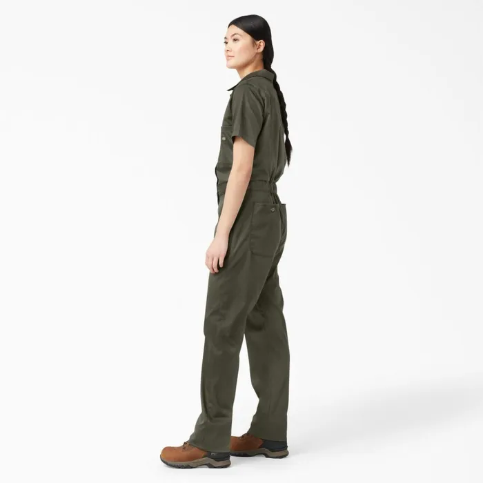 Women039s Cooling Short Sleeve Coveralls Moss Green Moss Green ms Women Dickies Painters Women039s Cooling Short Sleeve Coveralls Moss Green Moss Green ms Women Dickies Painters