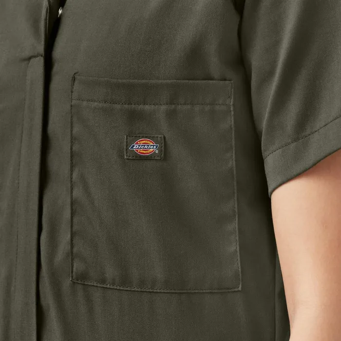 Women039s Cooling Short Sleeve Coveralls Moss Green Moss Green ms Women Dickies Painters Women039s Cooling Short Sleeve Coveralls Moss Green Moss Green ms Women Dickies Painters