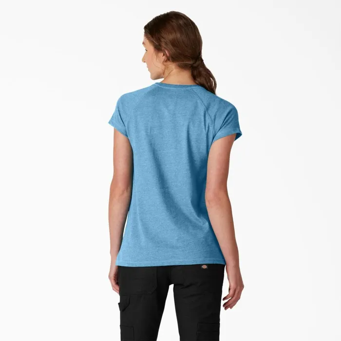Women039s Cooling Short Sleeve Pocket TShirt Azure Blue Azure Blue ab2 Women Dickies Hi Vis Women039s Cooling Short Sleeve Pocket TShirt Azure Blue Azure Blue ab2 Women Dickies Hi Vis