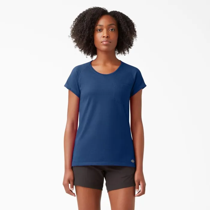 Women039s Cooling Short Sleeve Pocket TShirt Dynamic Navy Dynamic Navy dy2 Women Dickies Hi Vis Women039s Cooling Short Sleeve Pocket TShirt Dynamic Navy Dynamic Navy dy2 Women Dickies Hi Vis