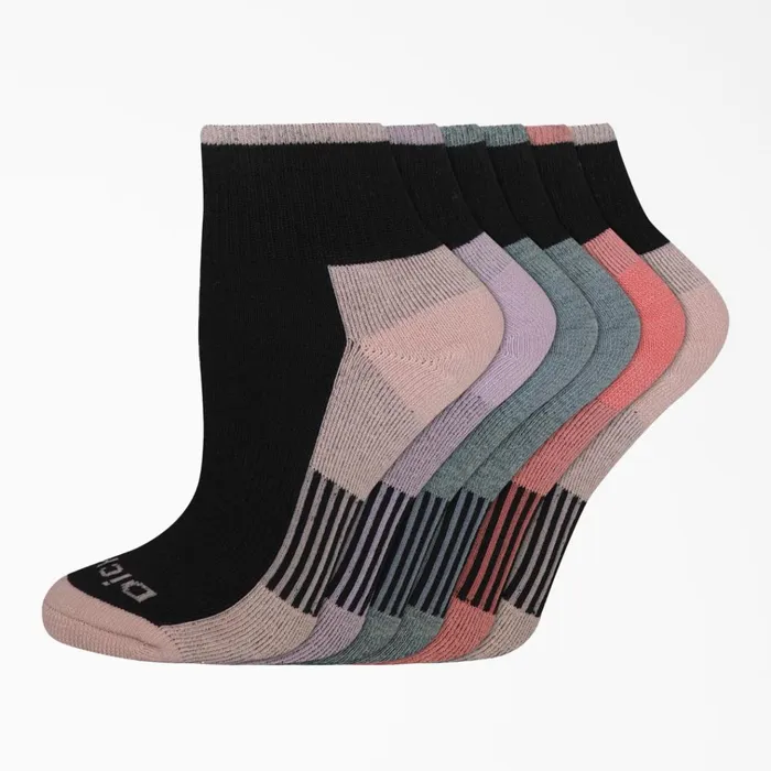 Women039s DriTech Quarter Socks Size 69 6Pack Black Combo Black Combo xb Women Dickies Socks Women039s DriTech Quarter Socks Size 69 6Pack Black Combo Black Combo xb Women Dickies Socks