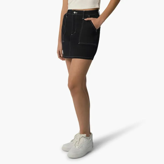 Women039s High Waisted Carpenter Skirt Black Black bkx Women Dickies Skirts and Dresses Women039s High Waisted Carpenter Skirt Black Black bkx Women Dickies Skirts and Dresses