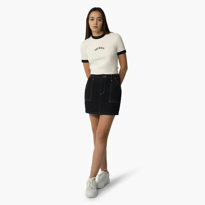 Women039s High Waisted Carpenter Skirt Black Black bkx Women Dickies Skirts and Dresses Women039s High Waisted Carpenter Skirt Black Black bkx Women Dickies Skirts and Dresses
