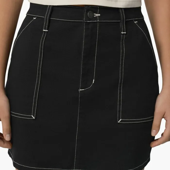 Women039s High Waisted Carpenter Skirt Black Black bkx Women Dickies Skirts and Dresses Women039s High Waisted Carpenter Skirt Black Black bkx Women Dickies Skirts and Dresses