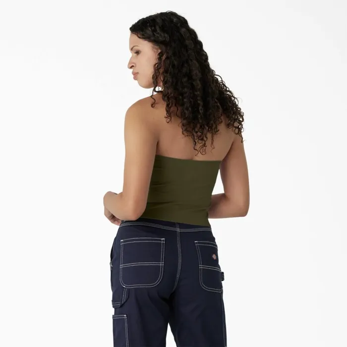 Women039s Knit Tube Top Military Green Military Green ml Women Dickies Cropped Tops Women039s Knit Tube Top Military Green Military Green ml Women Dickies Cropped Tops