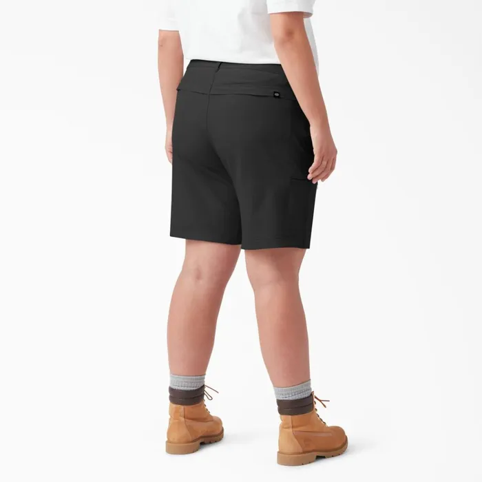 Women039s Plus Cooling Relaxed Fit Shorts 9034 Black Black bk Women Dickies Work Shorts Women039s Plus Cooling Relaxed Fit Shorts 9034 Black Black bk Women Dickies Work Shorts