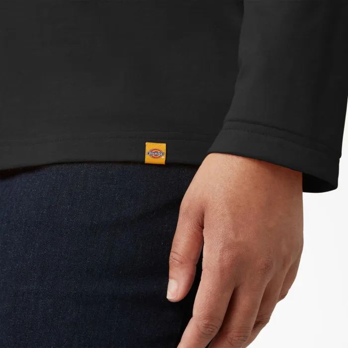 Women039s Plus Heavyweight Henley Black Black kbk Women Dickies Long Sleeve TShirts Women039s Plus Heavyweight Henley Black Black kbk Women Dickies Long Sleeve TShirts