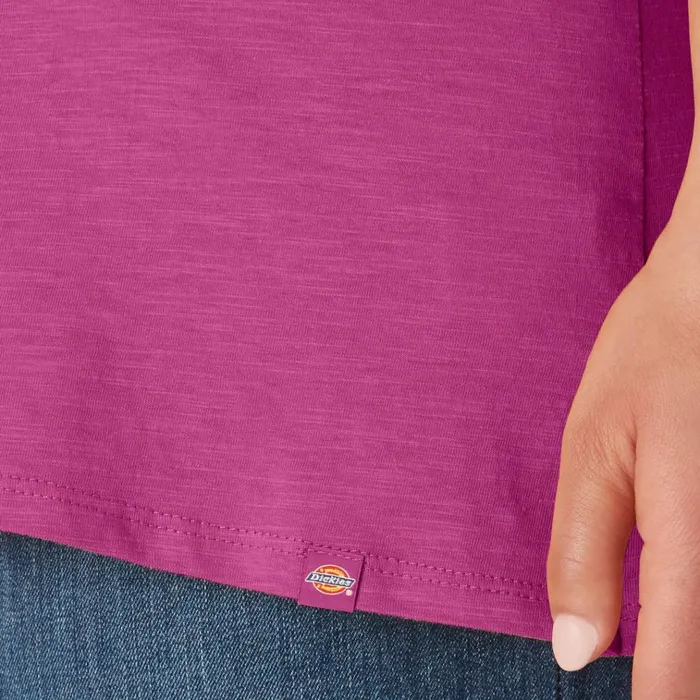 Women039s Plus Short Sleeve VNeck TShirt Festival Fuchsia Festival Fuchsia f2f Women Dickies Tops Women039s Plus Short Sleeve VNeck TShirt Festival Fuchsia Festival Fuchsia f2f Women Dickies Tops