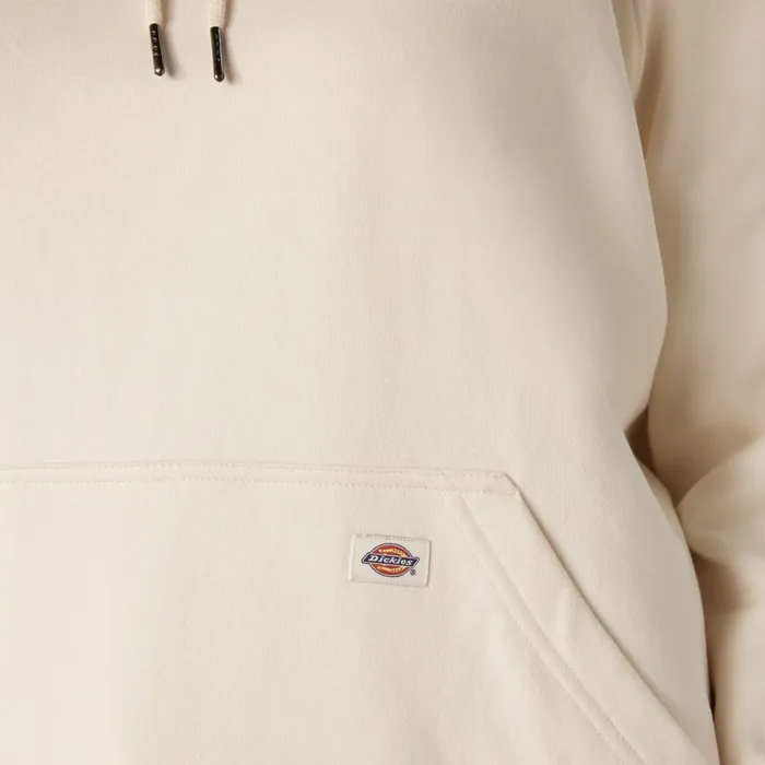 Women039s Plus Water Repellent Sleeve Logo Hoodie Antique White Antique White aw Women Dickies Hoodies and Sweatshirts Women039s Plus Water Repellent Sleeve Logo Hoodie Antique White Antique White aw Women Dickies Hoodies and Sweatshirts