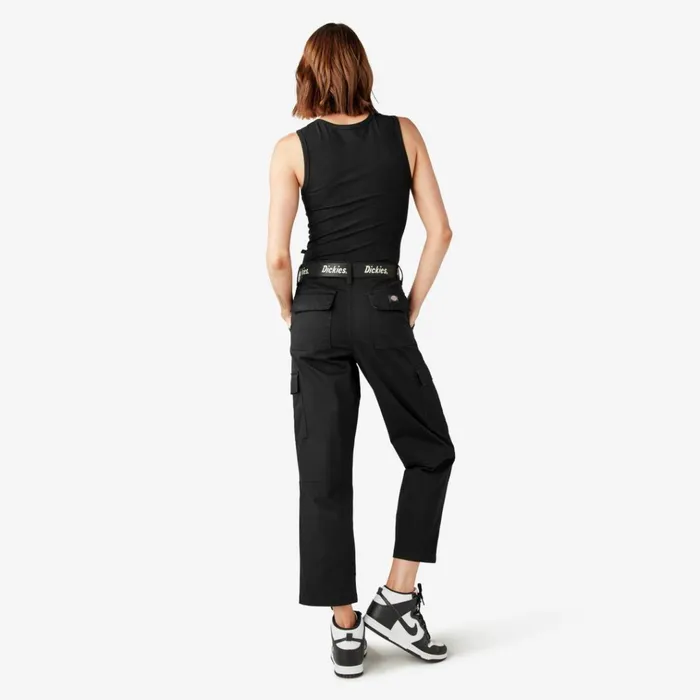 Women039s Relaxed Fit Cropped Cargo Pants Black Black bkx Women Dickies Cargo Women039s Relaxed Fit Cropped Cargo Pants Black Black bkx Women Dickies Cargo