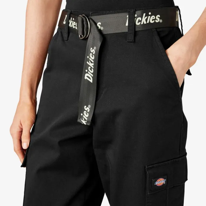 Women039s Relaxed Fit Cropped Cargo Pants Black Black bkx Women Dickies Cargo Women039s Relaxed Fit Cropped Cargo Pants Black Black bkx Women Dickies Cargo