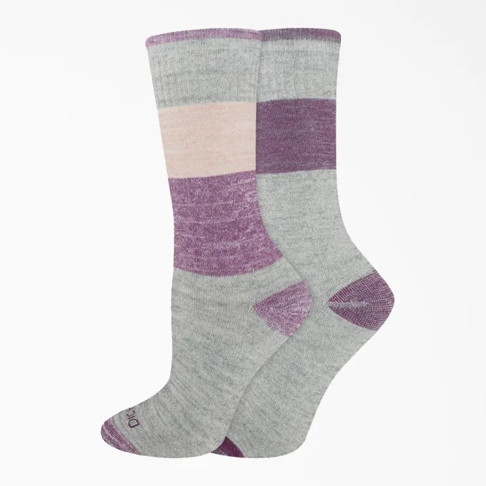Women039s Thermal Crew Socks Size 69 2Pack Gray Berry Heather Gray Berry Heather abh Women Dickies Socks Women039s Thermal Crew Socks Size 69 2Pack Gray Berry Heather Gray Berry Heather abh Women Dickies Socks
