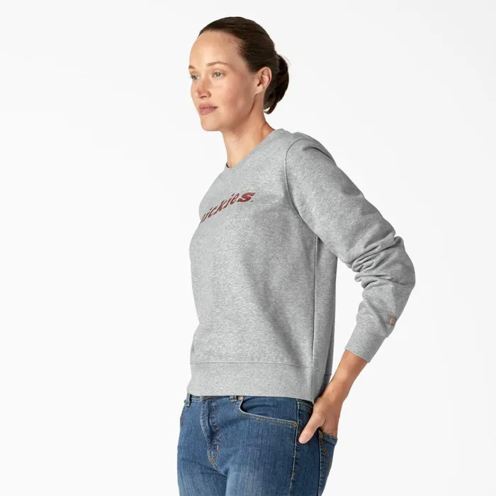 Women039s Water Repellent Logo Sweatshirt Heather GrayFired Brick Heather Grayfired Brick hgik Women Dickies Hoodies and Sweatshirts Women039s Water Repellent Logo Sweatshirt Heather GrayFired Brick Heather Grayfired Brick hgik Women Dickies Hoodies and Sweatshirts