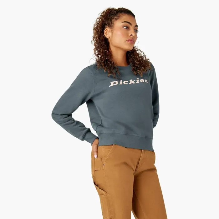 Women039s Water Repellent Logo Sweatshirt Stormy Weather Stormy Weather smy Women Dickies Hoodies and Sweatshirts Women039s Water Repellent Logo Sweatshirt Stormy Weather Stormy Weather smy Women Dickies Hoodies and Sweatshirts
